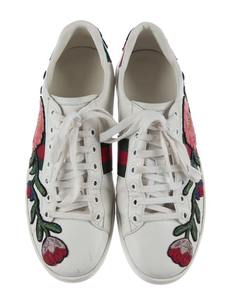 ace embroidered gucci shoes for women|Gucci ace sneakers on sale.